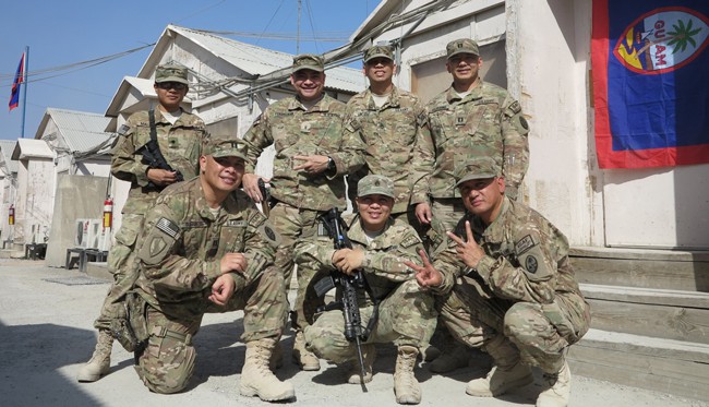 Desert islanders: Joining Pacific soldiers in Afghanistan