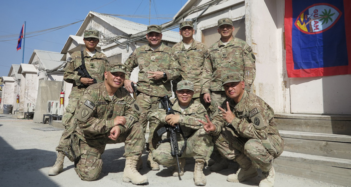 Desert islanders: Joining Pacific soldiers in Afghanistan