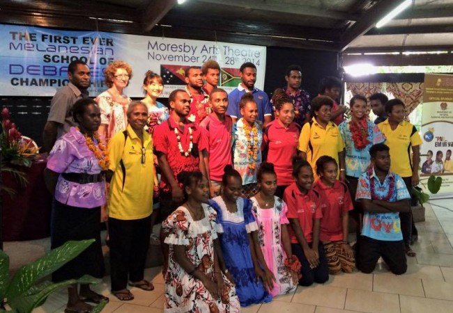 Melanesian School Debate, Port Moresby 2014