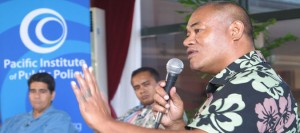 Panelists at the Micronesian Forum in Palau.