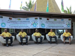 MSG leaders at the leaders retreat, Noumea 2013