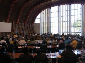 MSG plenary session inside the SPC conference room, Noumea 2013.